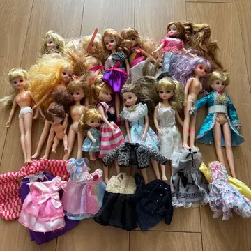 리카짱 하루토군 15체 인형 묶음 판매 드레스