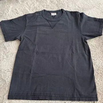 더 리얼 맥코이 T셔츠 무지 블랙