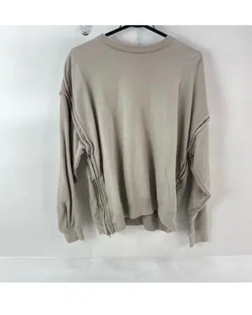 YOKE 사이드 지퍼 맨투맨 그레이 베이지 그레이지 TOKYO