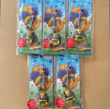 곰돌이 푸 스트랩 5개 세트