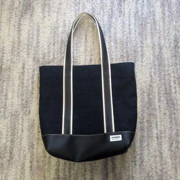 KINGZ 데님 토트백