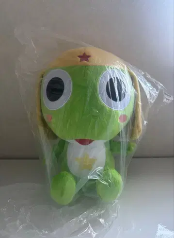 개구리 중사 케로로 메챠모후굿토 봉제 인형