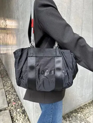 topologie Duffle Small 스트랩 포함 블랙