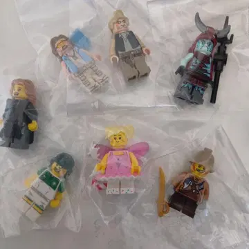 레고 피규어 7개 일괄