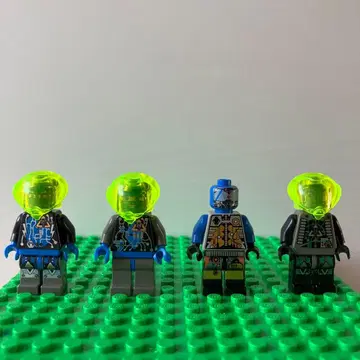 레고 인세트토이즈 미니 피규어 우주 스페이스 에이리언