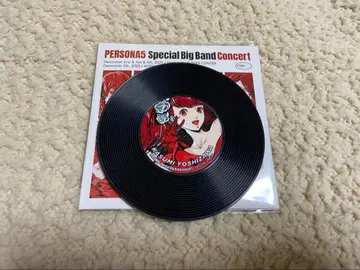 페르소나 5 P5BB 레코드풍 코스터 카스미