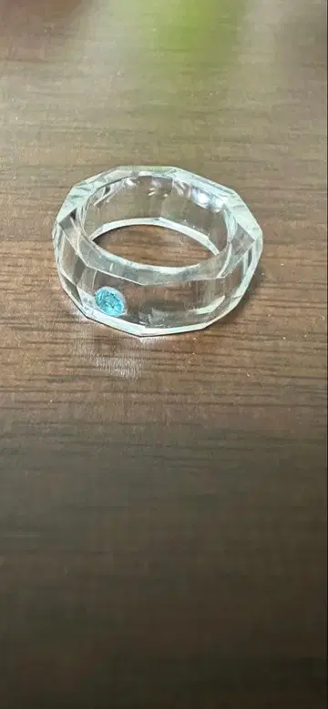 Takahiro Omori 블루 토파즈 수정 반지