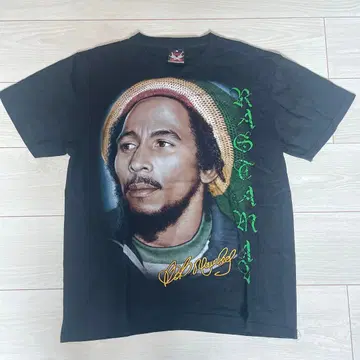 00s 밥 말리 Bob Marley 레게 밴드 티셔츠