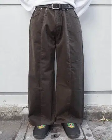 ARMANI JEANS 리메이크 와이드 팬츠