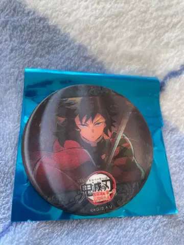 귀멸의 칼날 물의 호흡 애니메이션 캔뱃지 토미오카 기유 A