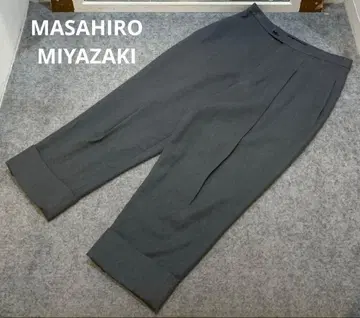 MASAHIRO MIYAZAKI 일본제 코튼 울 와이드 팬츠