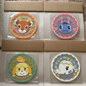 모여봐요 동물의 숲 클리어 러버 코스터 미개봉품 익명 배송