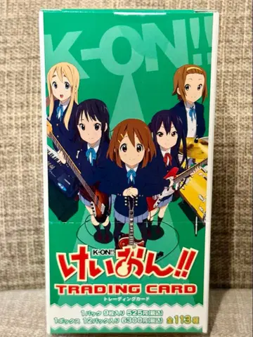 케이온!! 트레이딩 카드 미개봉 박스