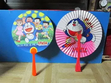 도라에몽 어린이 부채 & 선풍기 2종류 무료 배송