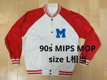 90s MIPS MOP 미프스모프 스타디움 점퍼 화이트 L 상당