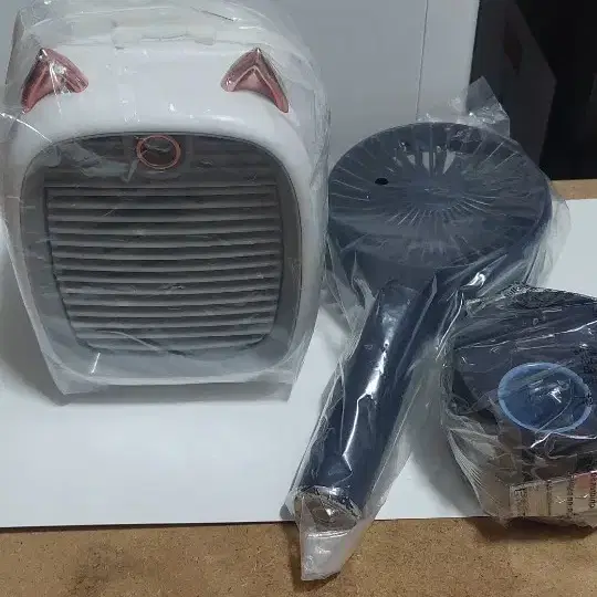 미니 에어컨, 휴대용 선풍기