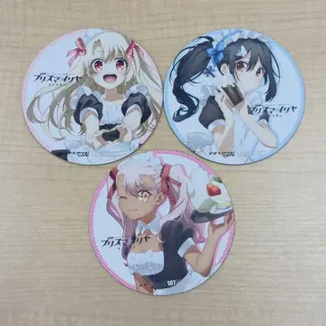 1Fate 프리즈마 이리야 눈 아래의 맹세 마치아소비 카페 코스터 3장