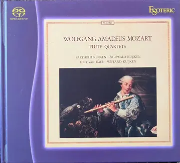 에소테릭 SACD/모차르트 플루트 사중주곡 전집/쿠이켄 ESOTER