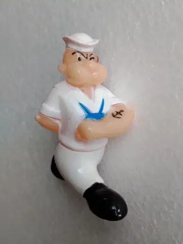 뽀빠이 POPYEY 미니 소프트 비닐 인형 피규어