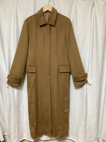 최종 가격 인하 하프문 캐시미어 코트 캐시미어 100%