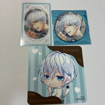 스타마이 화이트데이 WDM 캔뱃지 크리카 특전 야마자키 카나메