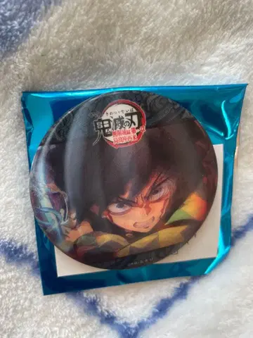 귀멸의 칼날 물의 호흡 애니메이션 캔뱃지 토미오카 기유 E