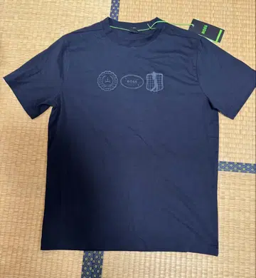 BOSS 보스 반팔 셔츠 네이비