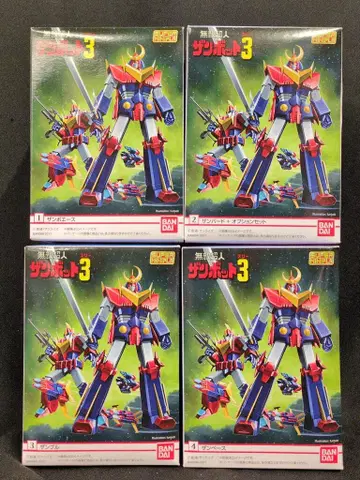 반다이 슈퍼 미니프라 무적초인 잠보트3 무적초인 잠보트3 전4종 세트