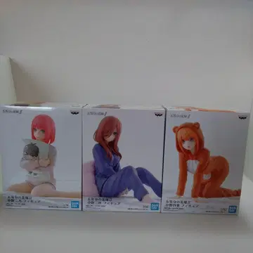 5등분의 신부 나카노 니노, 미쿠, 요츠바 피규어