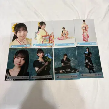 사카이 니이나 8종 컴프 2026 신춘 블랙 드레스 후리소데