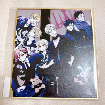 오란고교 호스트부 콜라보 카페 아크릴 미니 색지 신규 일러스트 키 비주얼