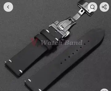 블랙 가죽 벨트 미사용 새상품 러그 폭 20mm