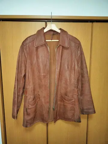 [ 레오나르도 디카프리오 착용 스타일 ] 50s 60s 가죽 카 코트