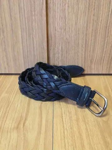 SHIPS 이탈리아제 가죽 콤비네이션 메쉬 벨트