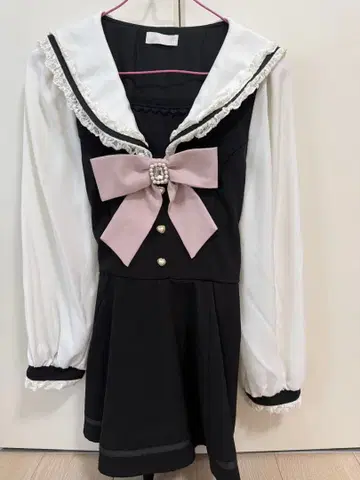 리즈리사 LIZ LISA 세일러 카라 셋업 긴팔