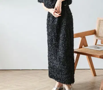 sugerbisket 슈가 비스켓 플라워 자카드 스커트