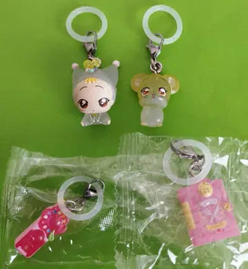 오쟈마녀 도레미 메지루시 액세서리 4세트