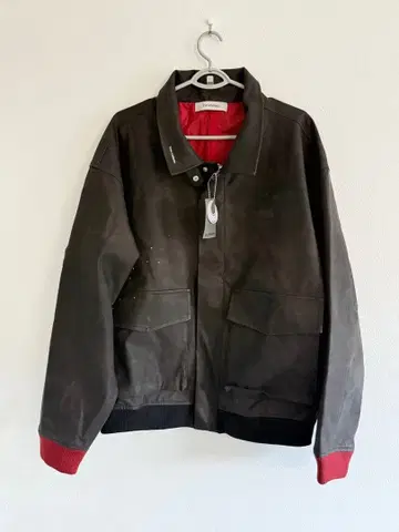 계속 한밤중이면 좋을 텐데 코즈단 Zutomud 페이크 레더 블루종 XL