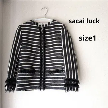 sacai luck 사카이 럭 노카라 자켓