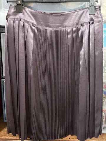 투모로우랜드 BALLSEY 스커트 36 사이즈 샤이니 브라운 일본제