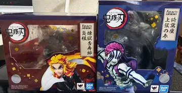 귀멸의 칼날 렌고쿠 쿄쥬로 아카자 세트 피규어아트 ZERO