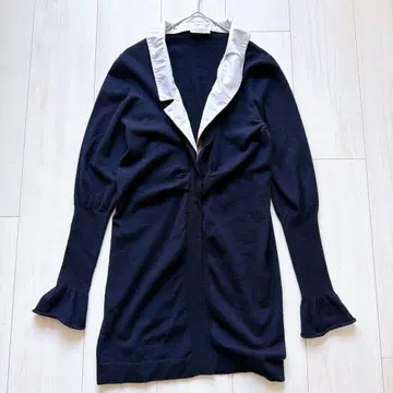 레어 브루넬로쿠치넬리 캐시미어 95 모니엘레 장식 롱 가디건