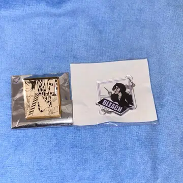 BLEACH 쿠치키 루키아 연결 참 핀 배지