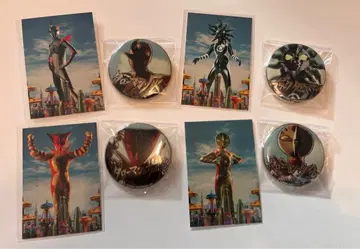 타로맨 와시노 백화점 명품전 메탈릭 캔뱃지