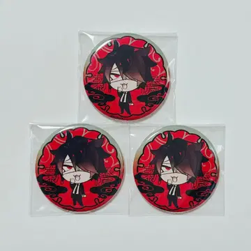 ADELTA 대에 스텔라워스 SD 캐릭터 캔뱃지 신바시 3점