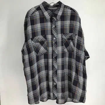 아이엠도크 셔츠 체크 비스코스