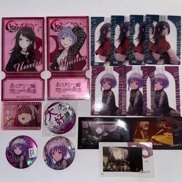 냐무 카이린 아모리스 티모리스 티켓풍 아크릴 클리어 카드 캔뱃지