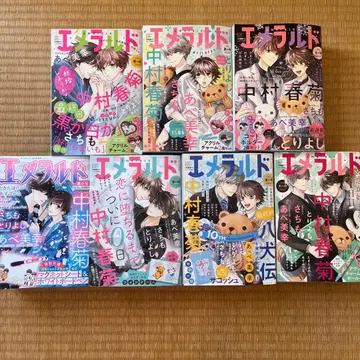 잡지 영 에이스 에메랄드 7권 세트 순정 로맨티카 세계 제일의 첫사랑