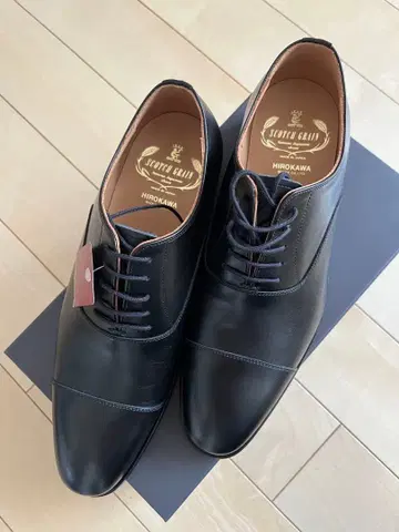 스코치 그레인 24.5cm 가죽 신발 비즈니스 슈즈