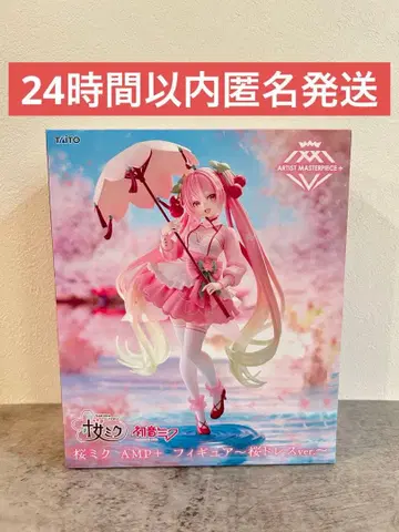 하츠네 미쿠 벚꽃 미쿠 AMP+ 피규어 벚꽃 드레스